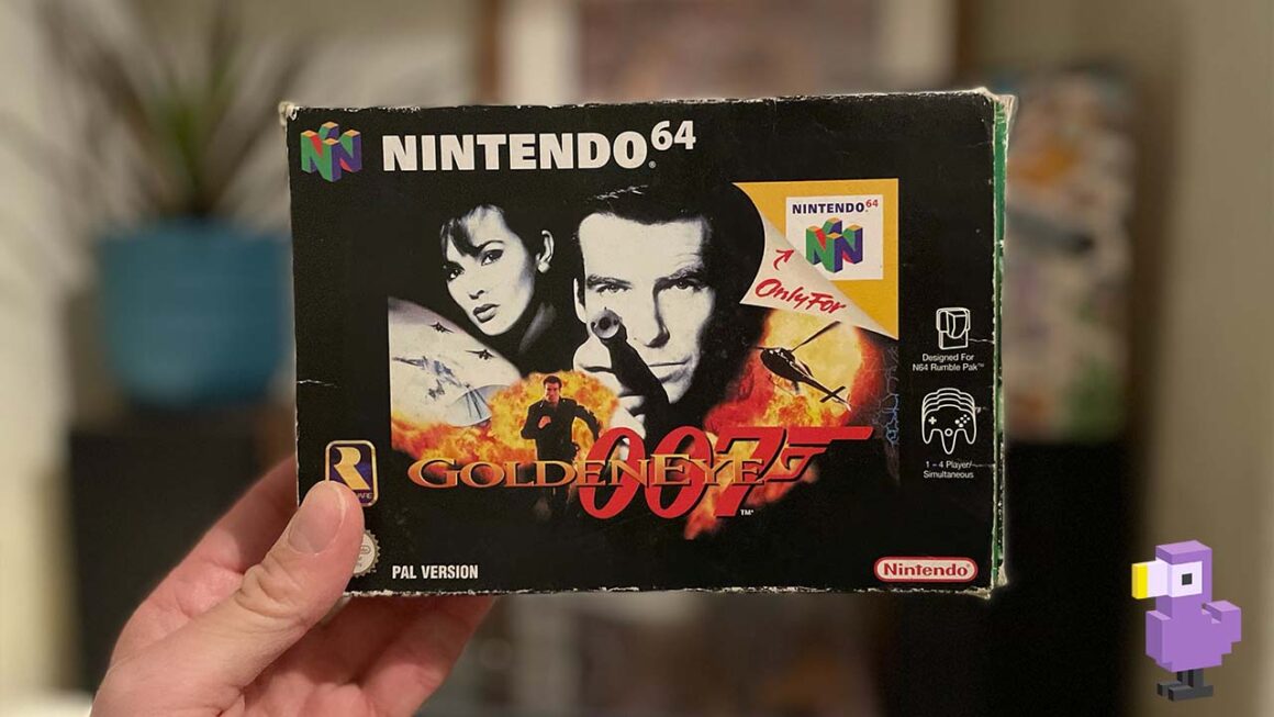 Seb's Goldeneye 007 game box