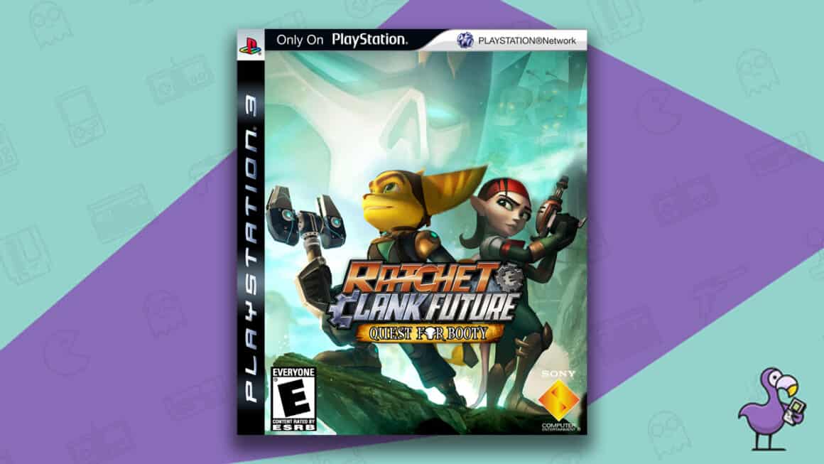 Ratchet Clank Future: Quest for Booty game case cover art ps3