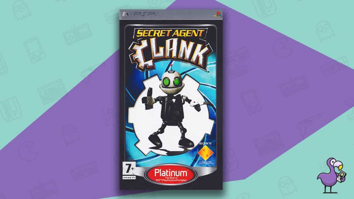 Best PSP Go Games - Secret Agent Clank game case cover art PSP