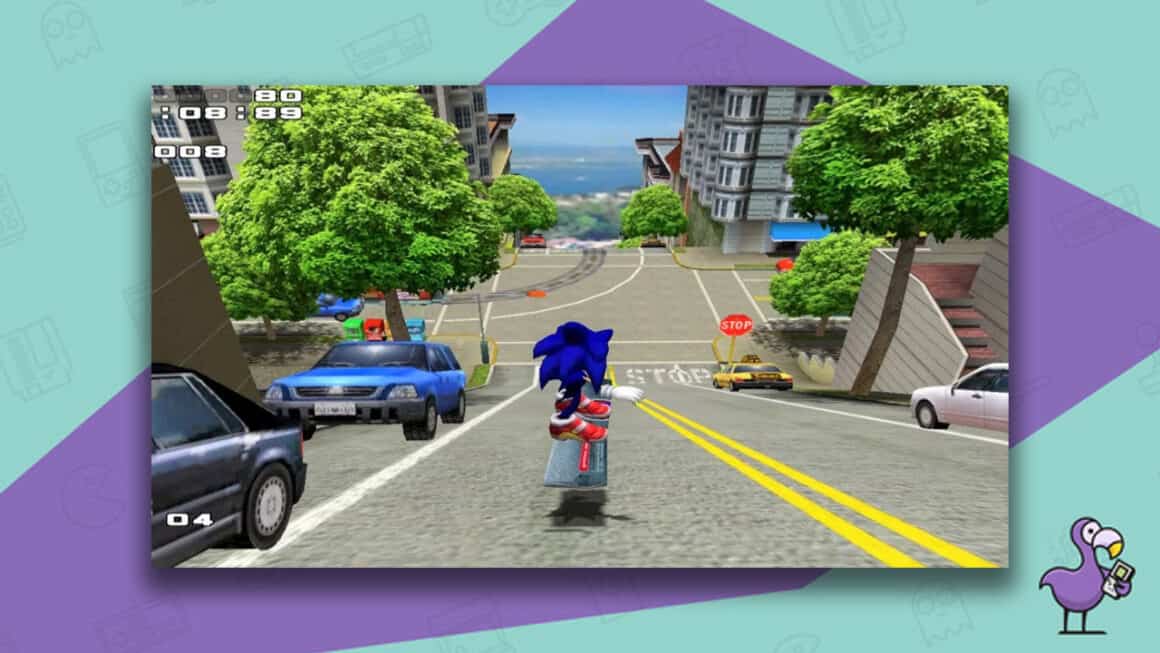 Sonic Adventure 2 Battle gameplay
