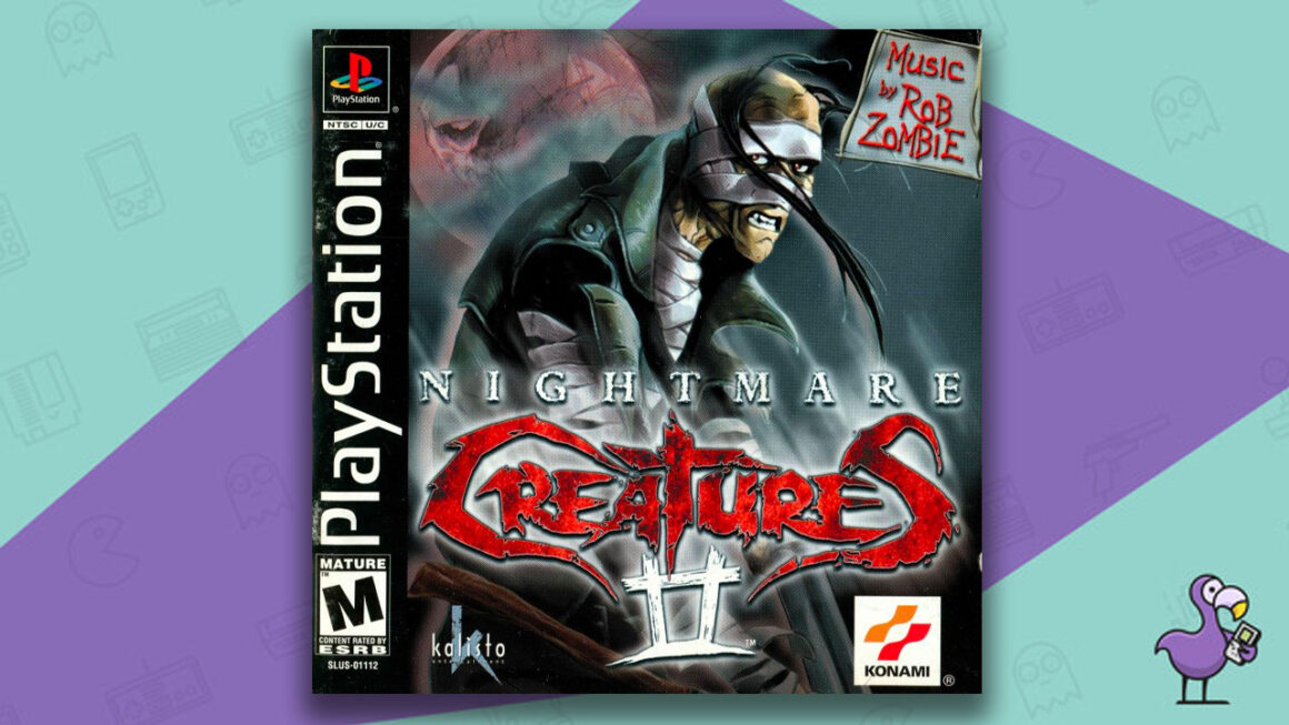 best PS1 horror games - Nightmare Creatures 2 game case