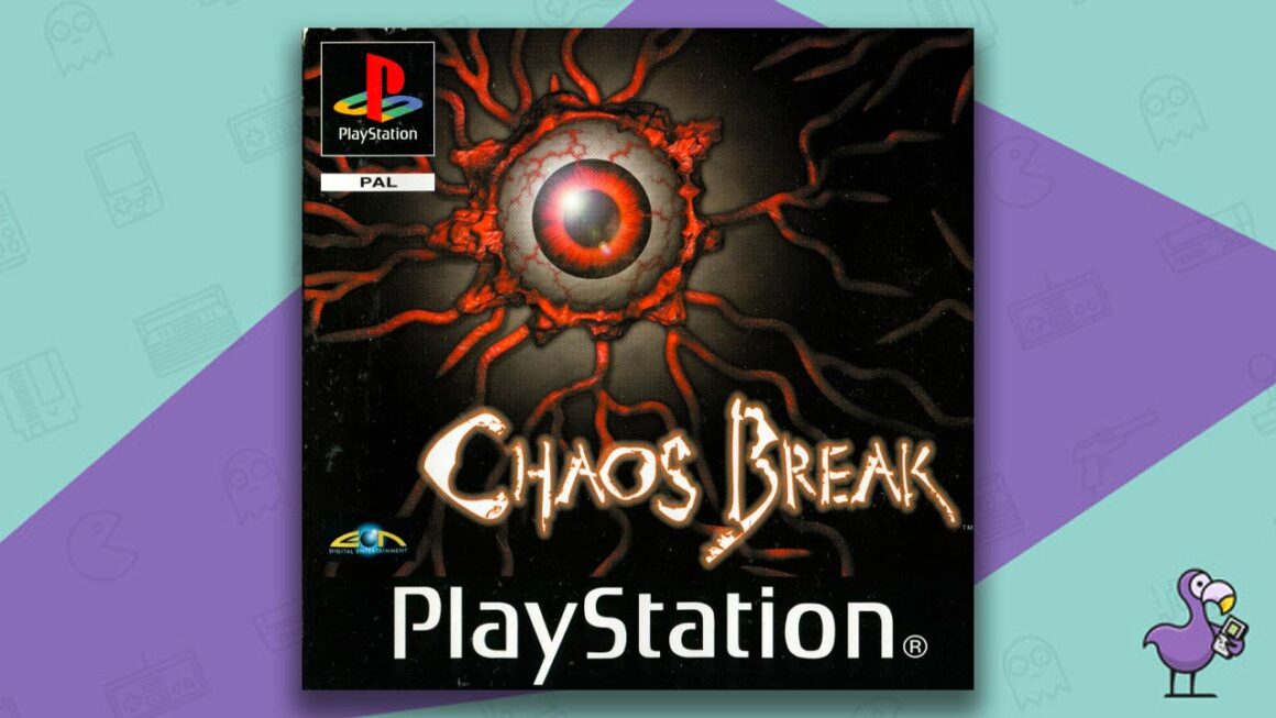 Best PS1 Horror Games Of All Time - Chaos Break Game Case cover Art