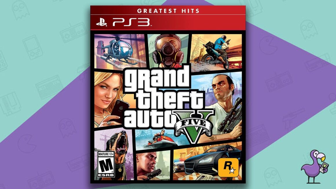 Best Selling PS3 Games - Grand Theft Auto V game case cover art