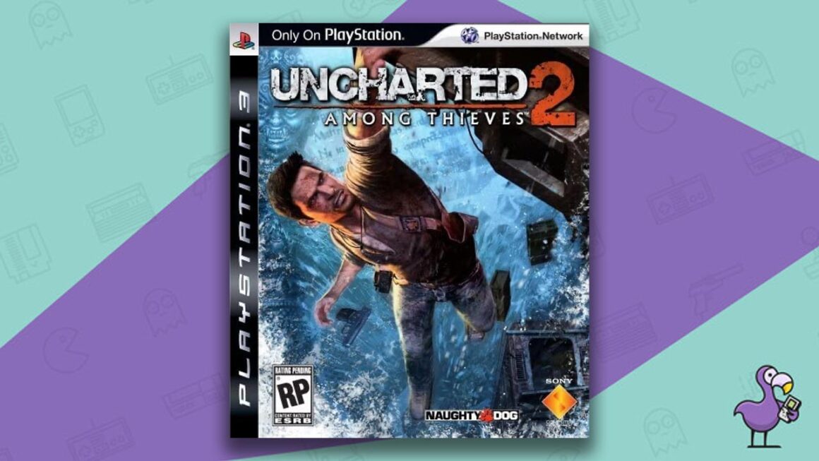 Best Selling PS3 Games - Uncharted 2 Among Thieves games case cover art