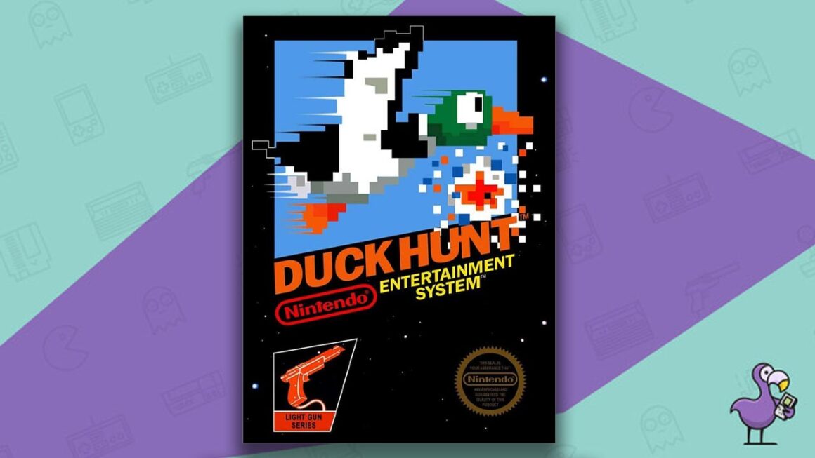 best nintendo Wii light gun games - duck hunt NES game case