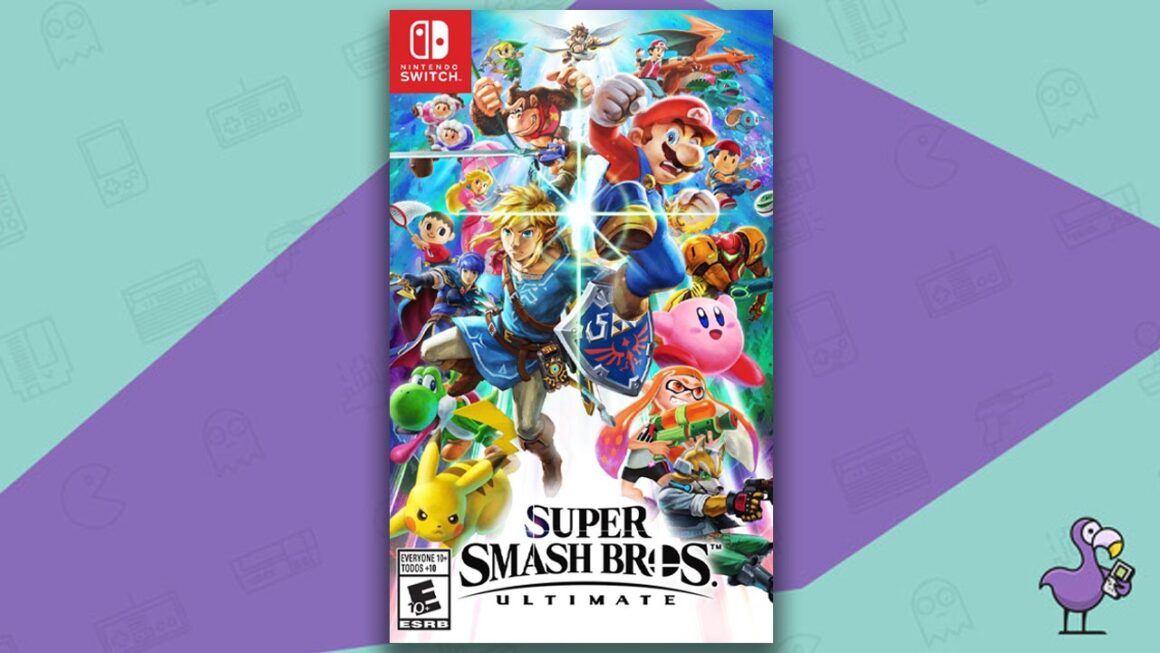25 Most Popular Video Games Today - Super Smash Bros Ultimate game case cover art