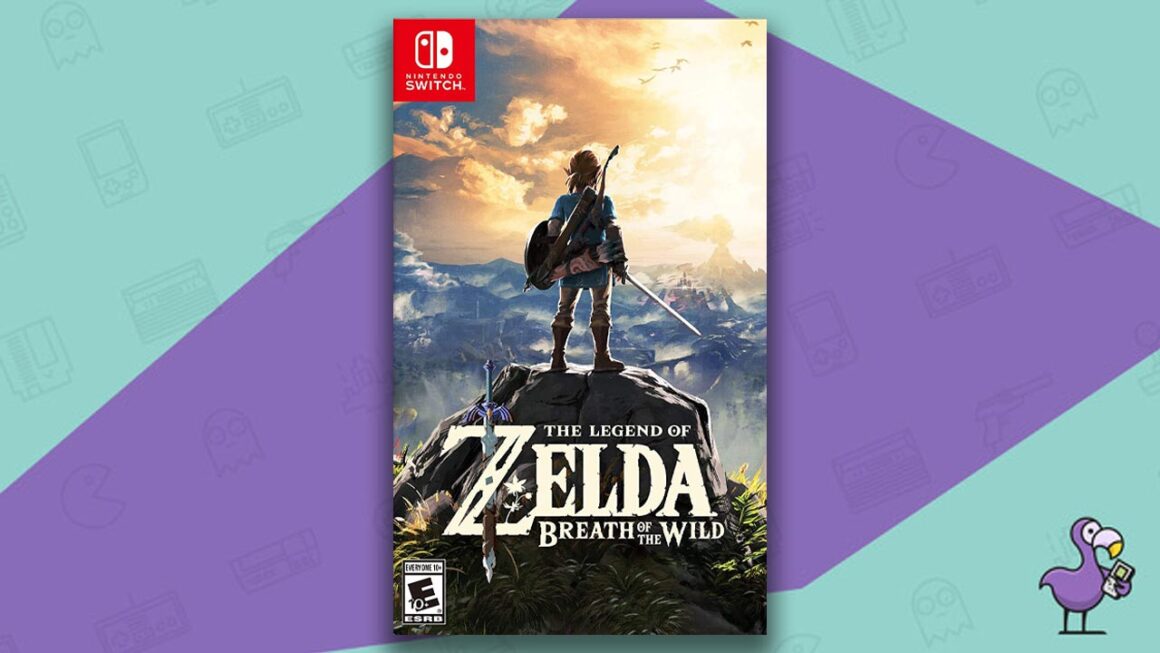 25 Most Popular Video Games Today - The Legend Of Zelda Breath Of The Wild game case Nintendo Switch 