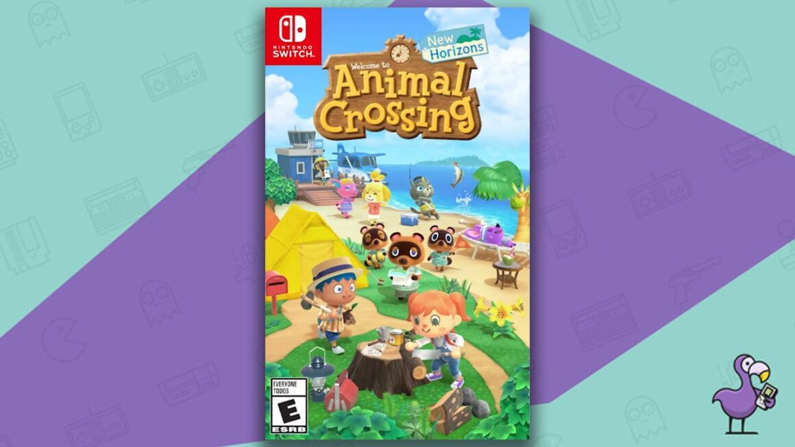 25 Most Popular Video Games Today - Animal Crossing Game Case cover Art