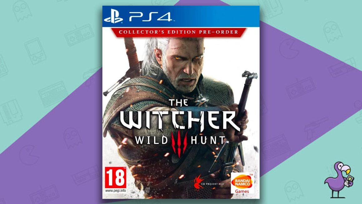 Witcher 3: Wild Hunt game case cover art