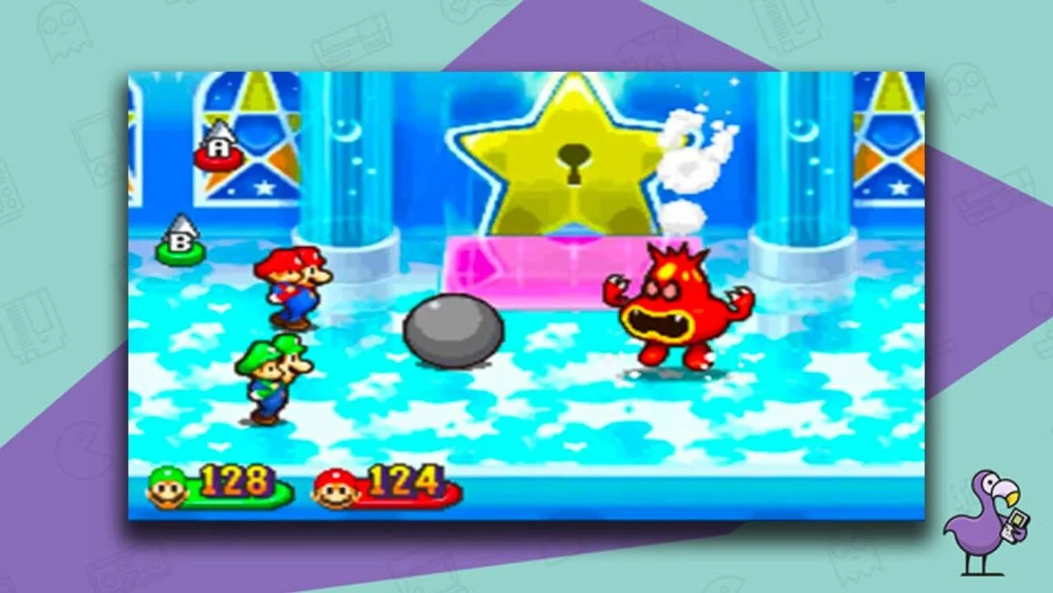 Mario & Luigi: Partners in Time ds gameplay