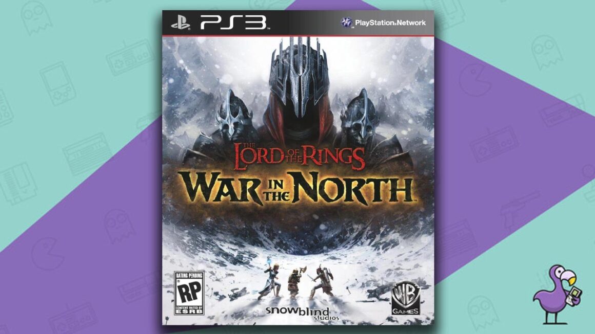 The Lord of the Rings War in the North Ps3 game case