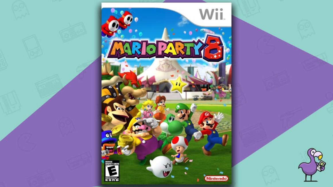Mario Party 8 game box