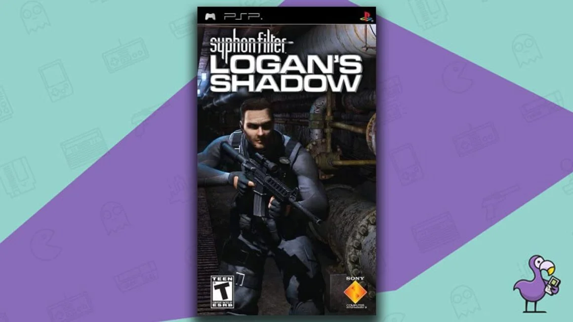 Best PSP Go Games - Syphon Filter Logan's Shadow game case cover art PSP