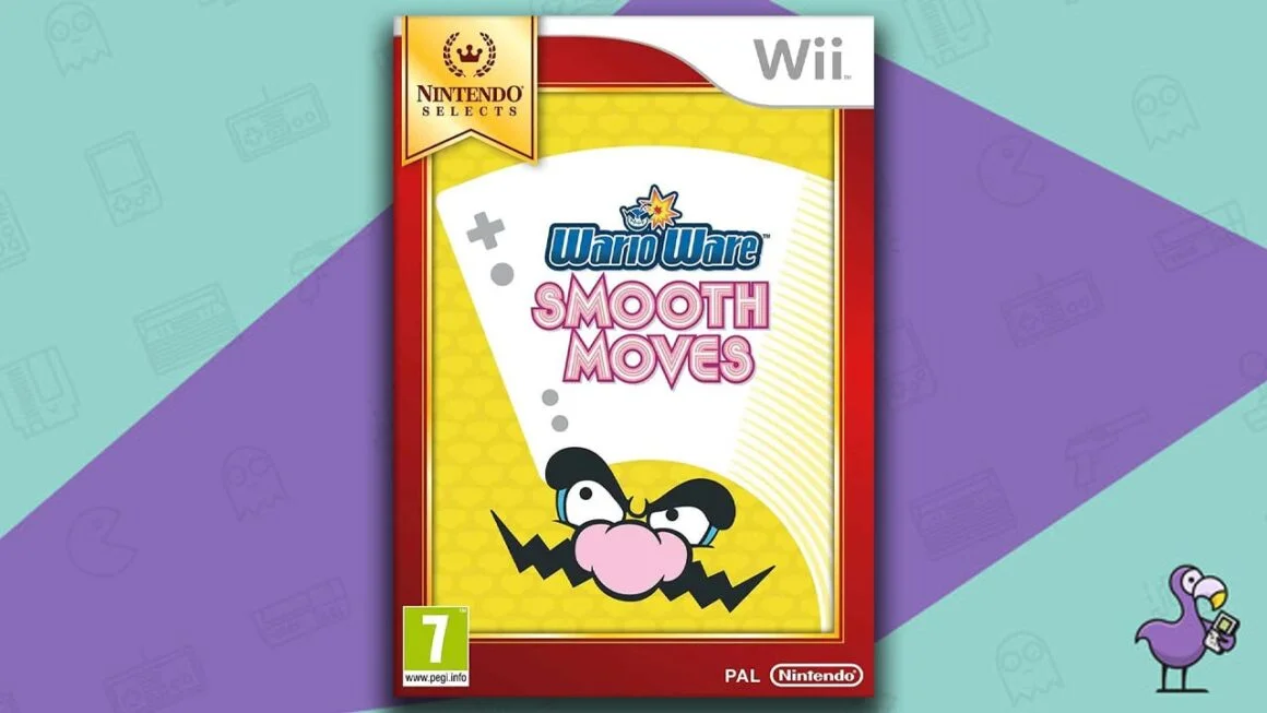 Wario Ware Smooth Moves game case cover art Wii