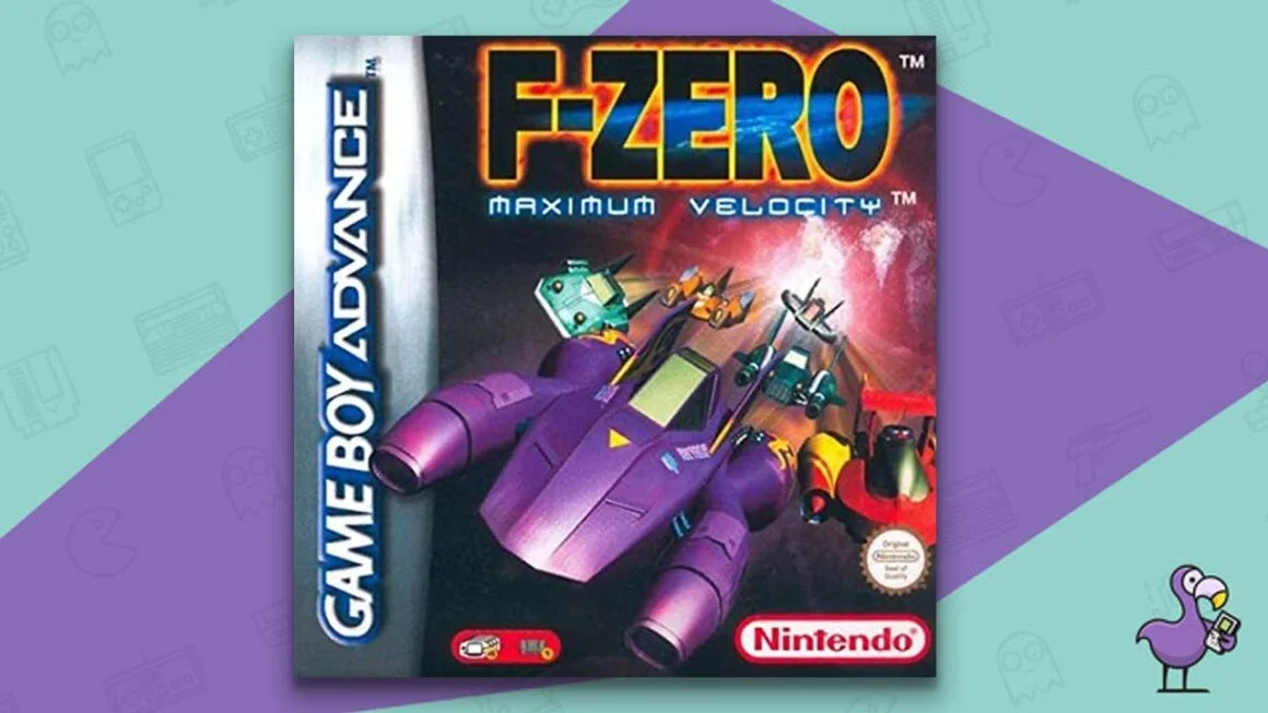 Best Multiplayer GBA Games - F-Zero Maximum Velocity game case cover art