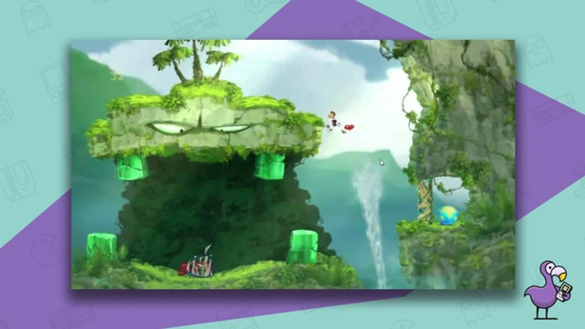 Rayman Origins game case Nintendo Wii