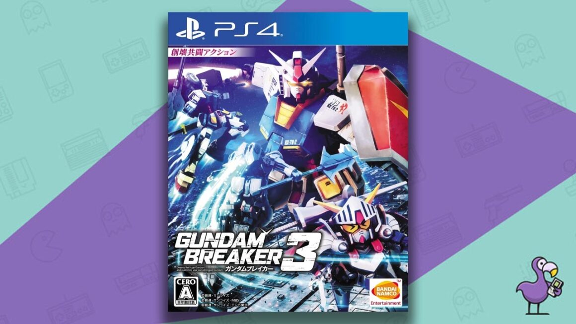 best robot games - Gundam Breaker 3 PS4 game case cover art