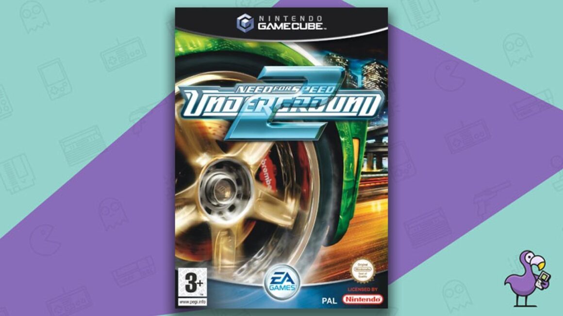 Need for Speed Underground 2 game case cover art Gamecube