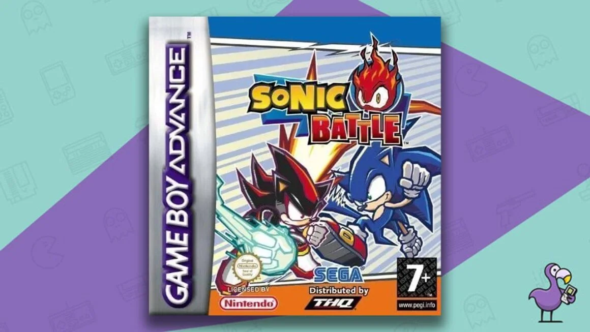 Best Multiplayer GBA Games - Sonic Battle game case cover art