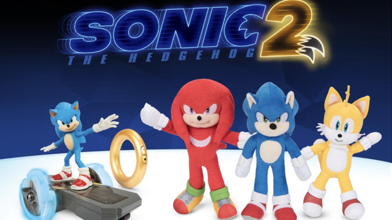 Sonic Movie 2 Plush 13" Inch Plush Toy NEW 2022 Sonic The Hedgehog