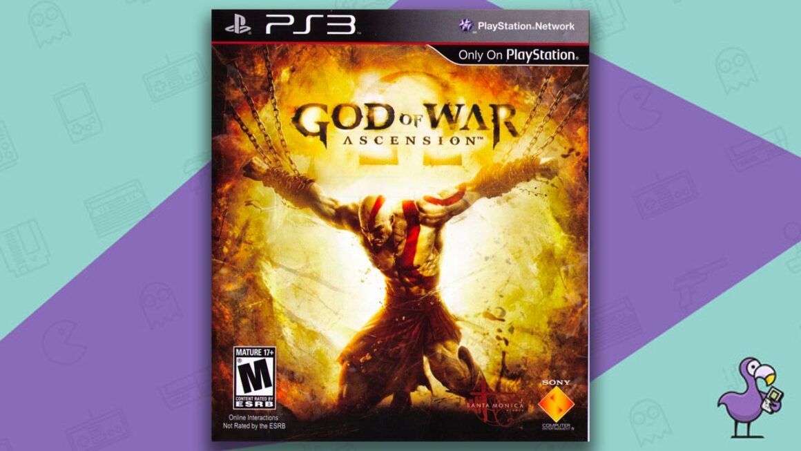 God of War Ascension game case PS3