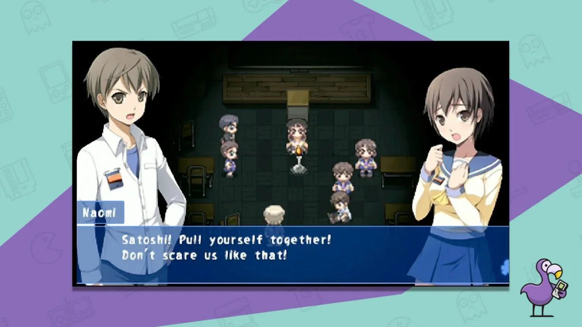 Corpse Party: Book of Shadows psp gameplay
