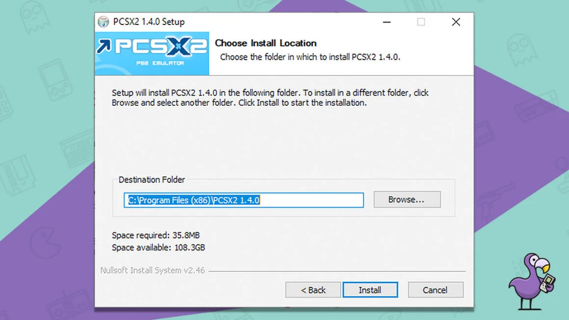 Install PCSX2