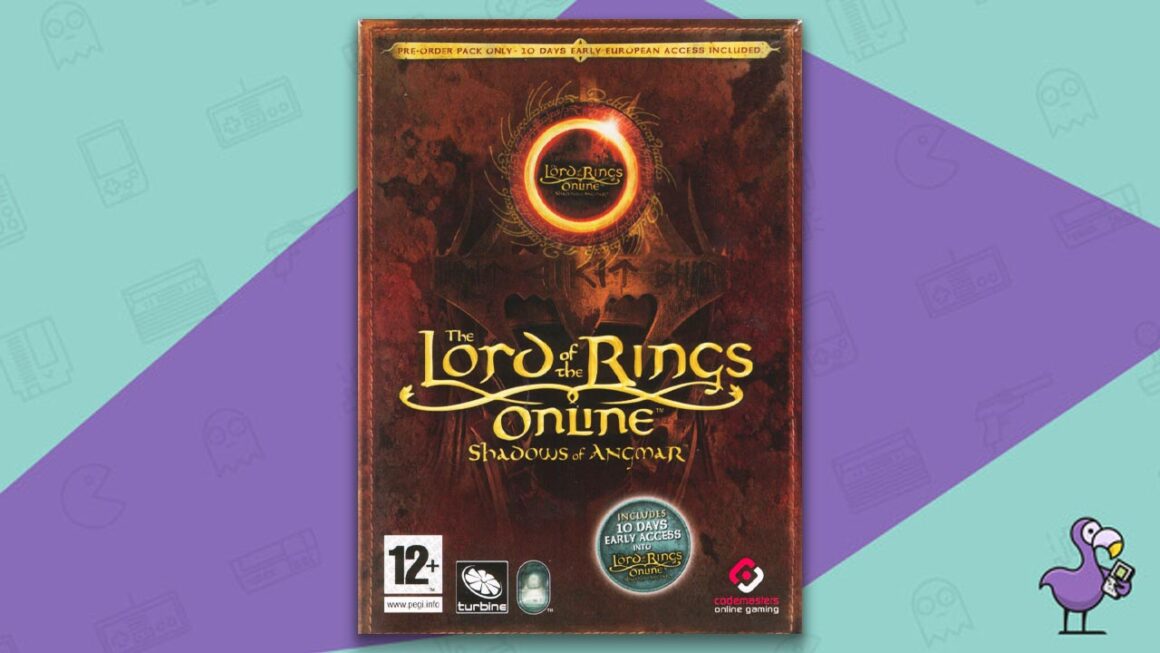 The Lord of the Rings the Lord of the Rings online game case Pc