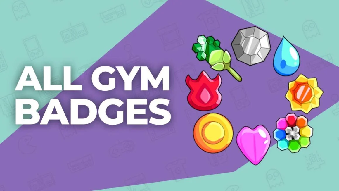 All gym badges