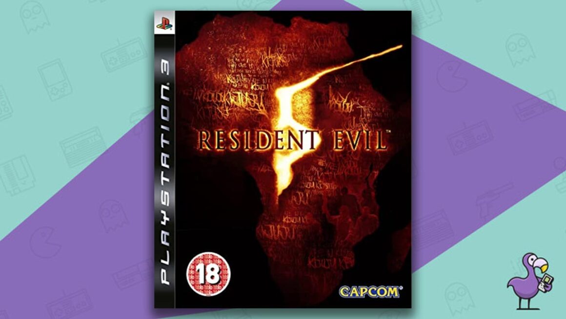 Resident Evil 5 game case