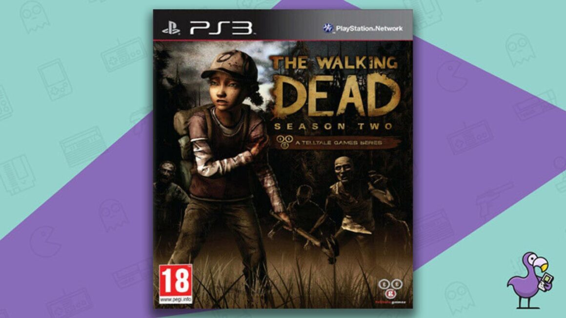 The Walking Dead Season Two game case cover art.