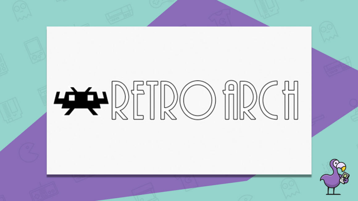Logo for the RetroArch emulator