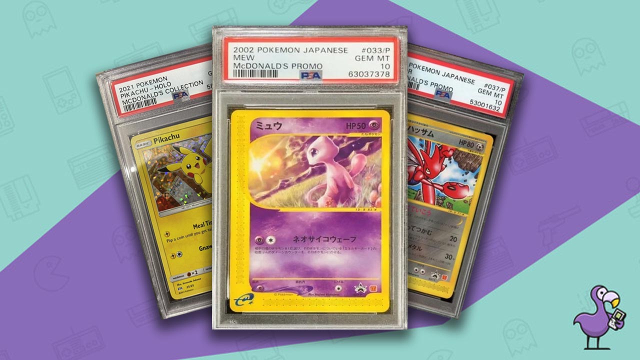 Nintendo Pokemon Trading Card Game Cards HOLO McDonald's Shining