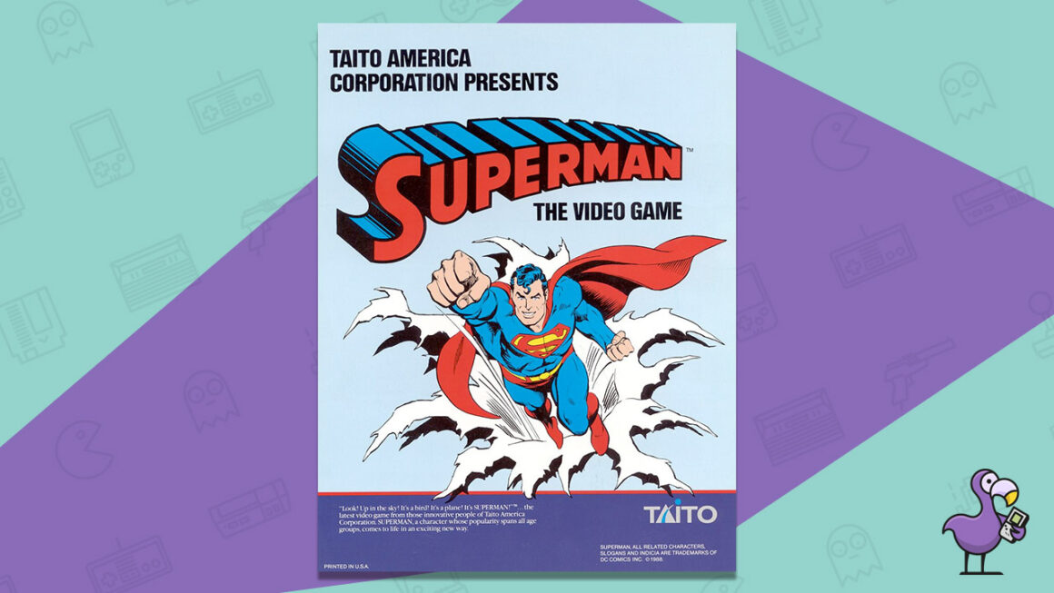 Superman Arcade (1988) - best dc comics video games