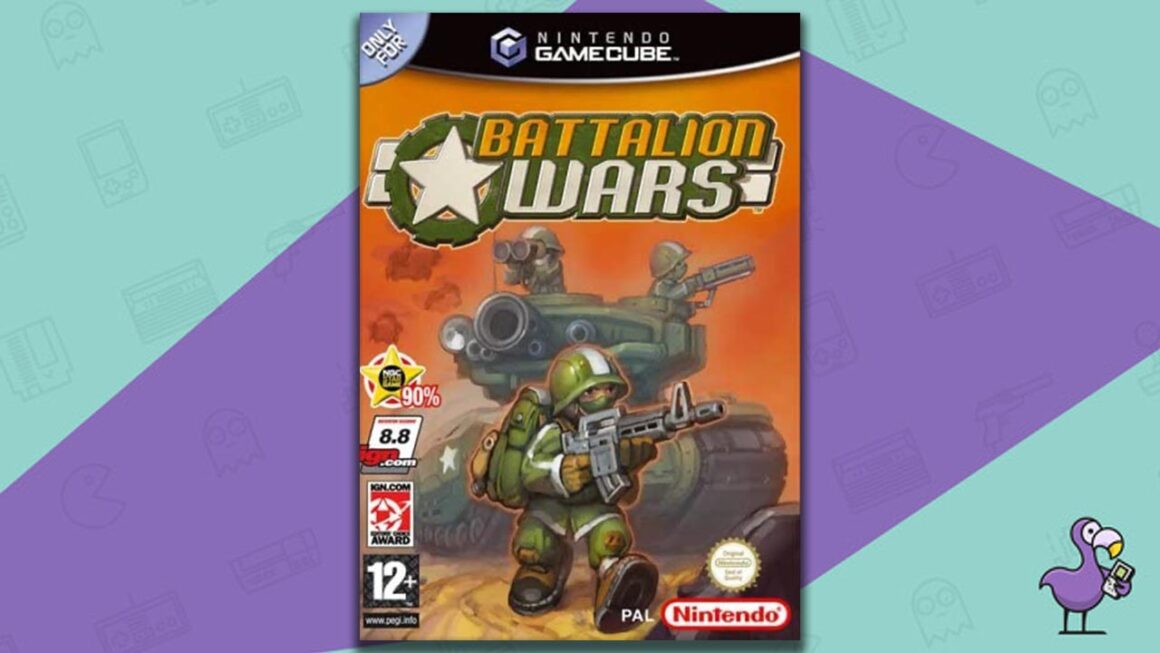 Battalion Wars game case cover art