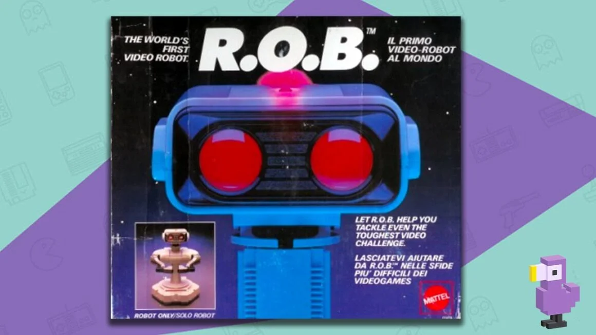 R.O.B NES box art