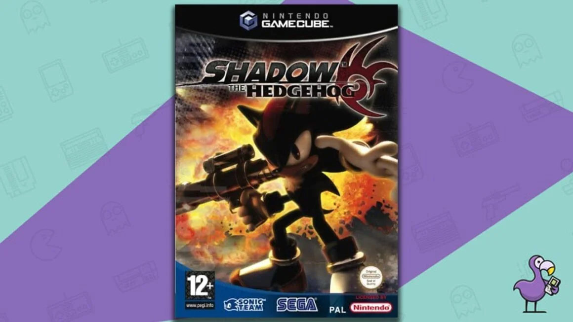 Shadow the Hedgehog game case cover art
