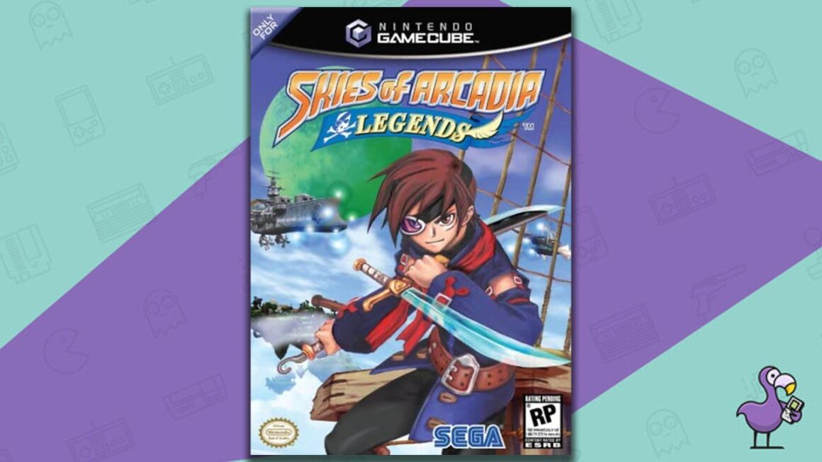 Skies Of Arcadia game case cover art