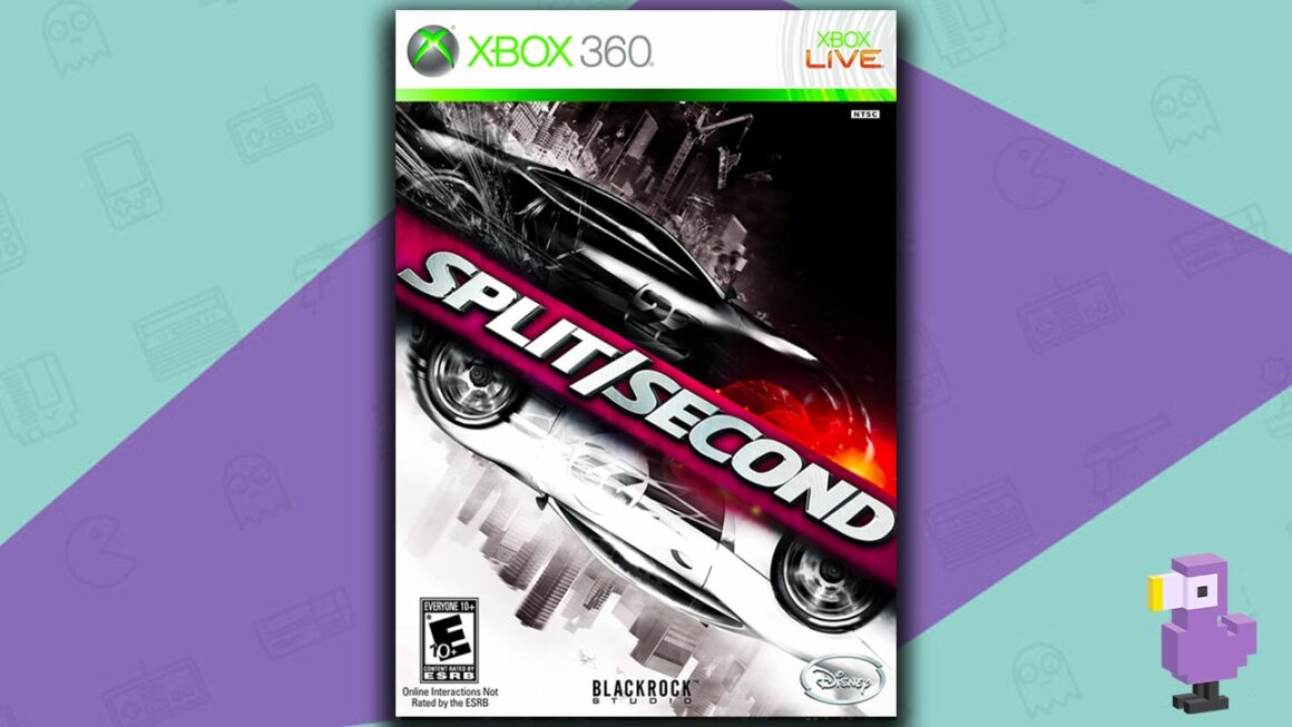 Split/Second Xbox 360 game box for the Xbox 360