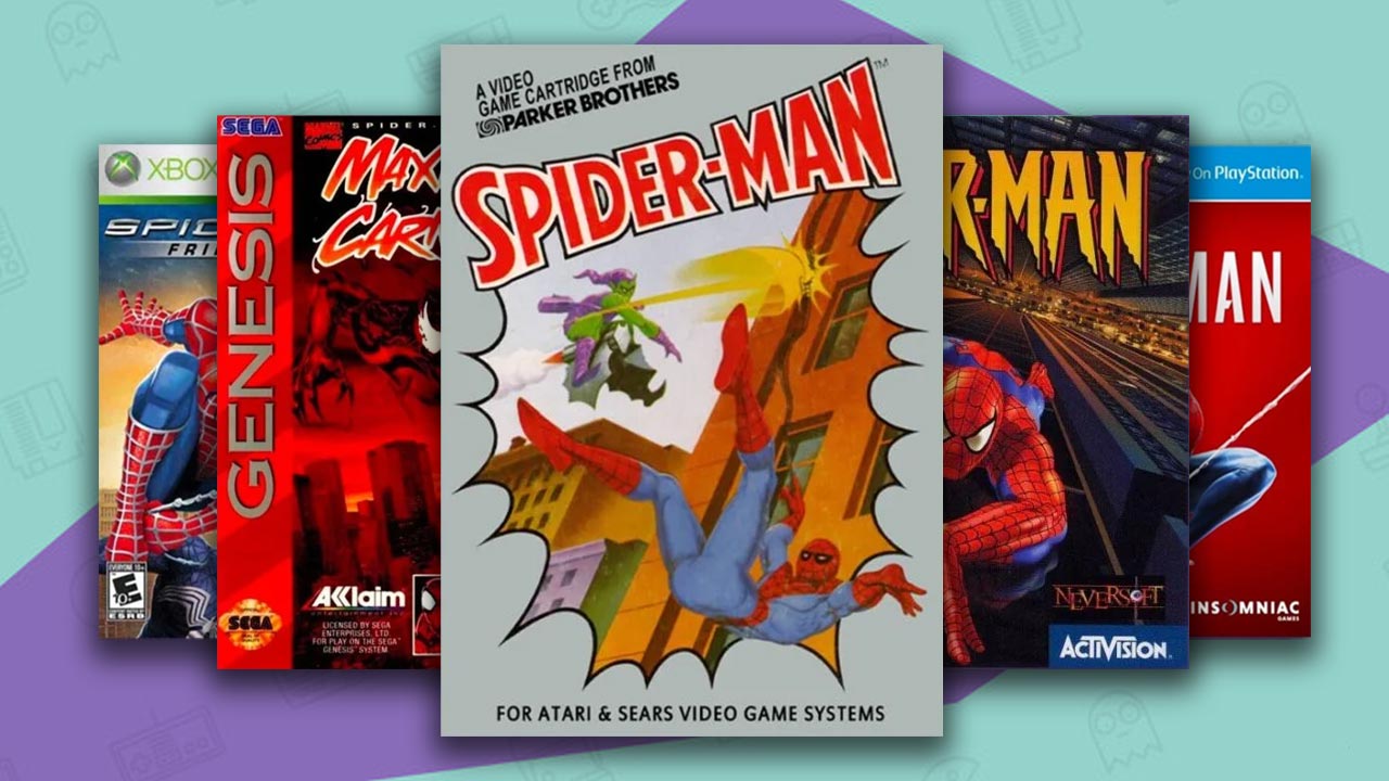 Evolution of SPIDER-MAN Games 1982-2023 
