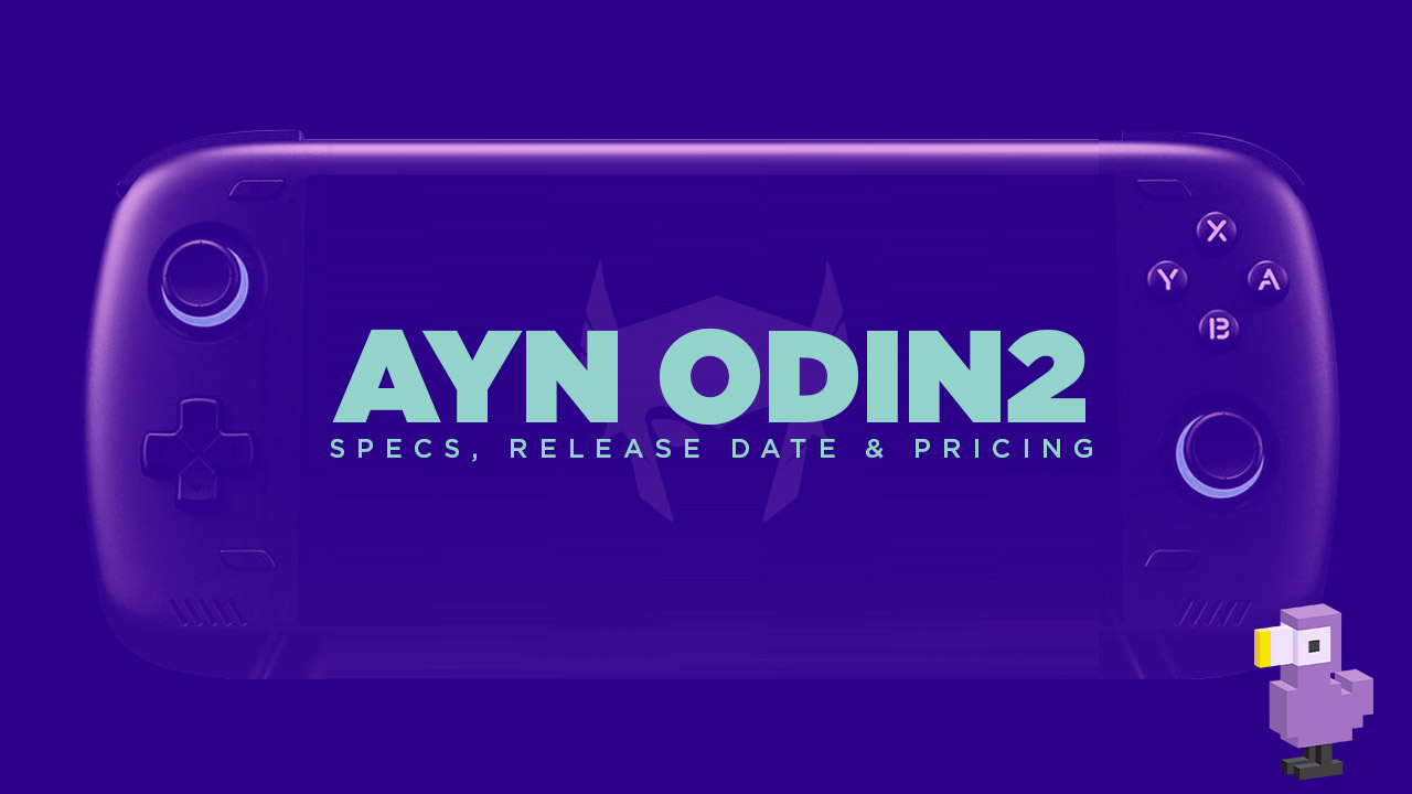 AYN Odin Pro Model 8GB RAM 256GB Storage Black handheld console system +  BONUS