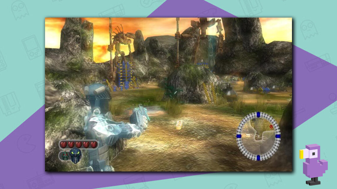 bionicle heroes console screenshot