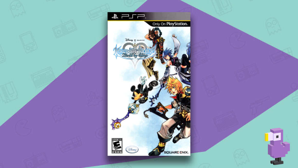 Kingdom Hearts game case for the PSP