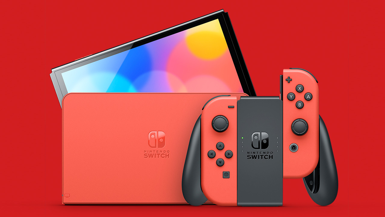 【2台セット】【即配送】Nintendo Switch Mario color