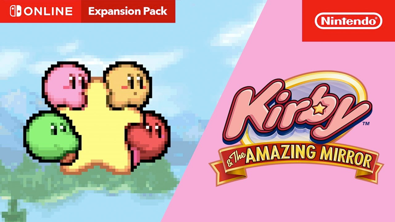 Kirby & the Amazing Mirror se unirá pronto a Nintendo Switch Online