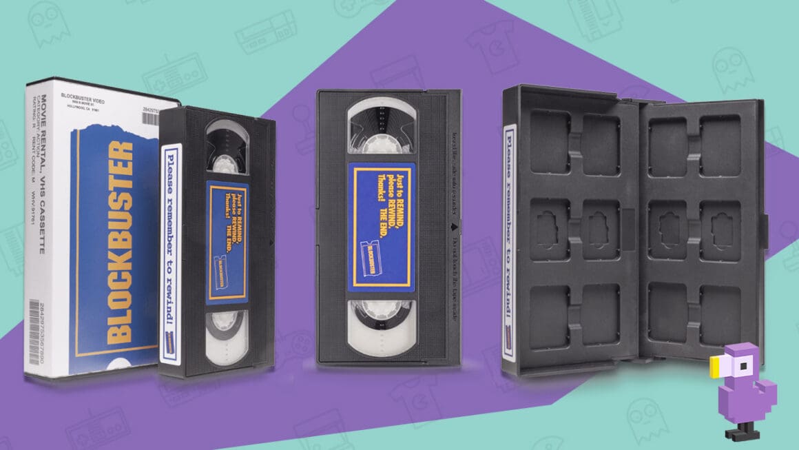Blockbuster VHS Nintendo Switch Game Case
