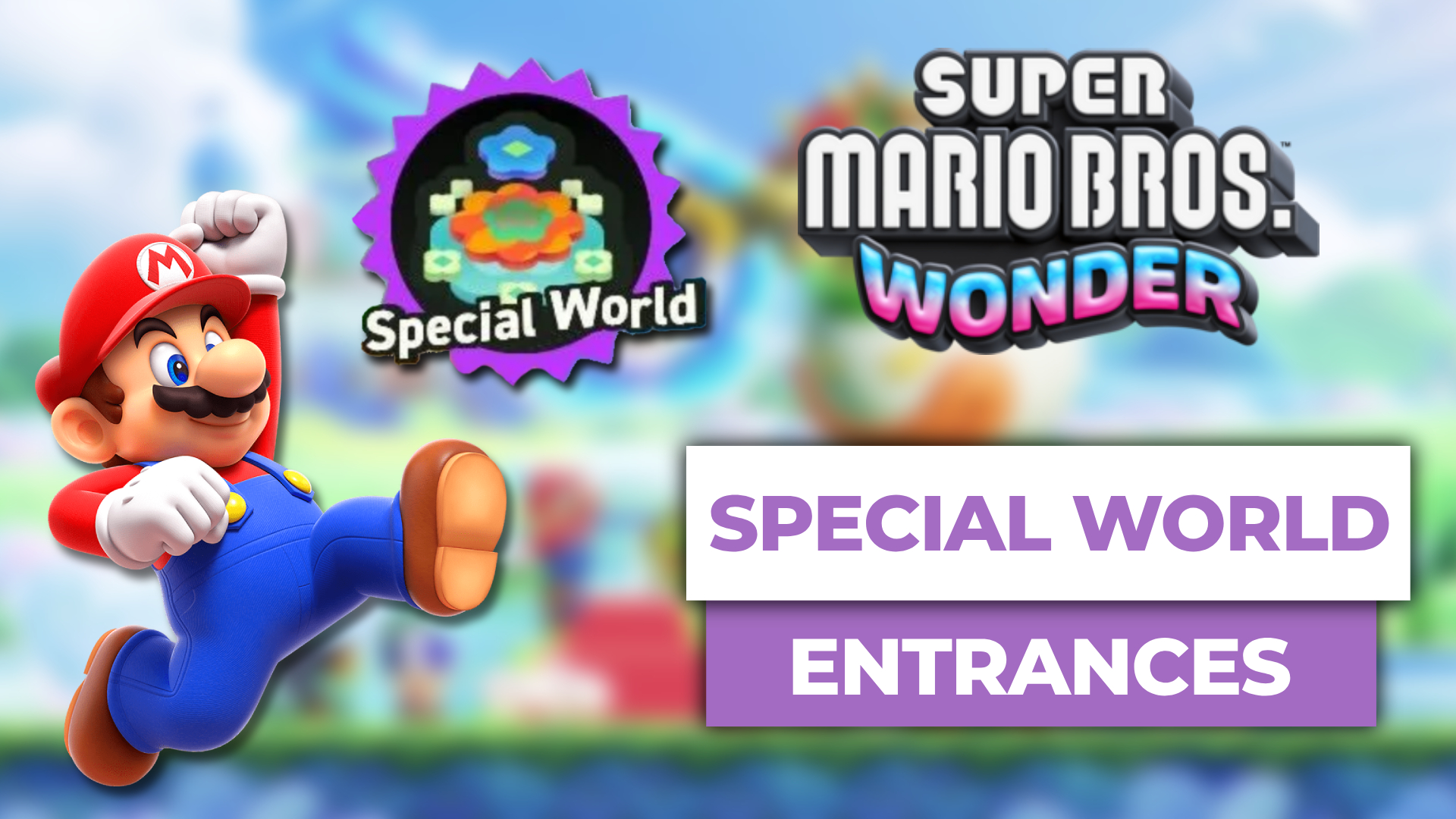 All Petal Isles Wonder Seed locations in Super Mario Bros. Wonder