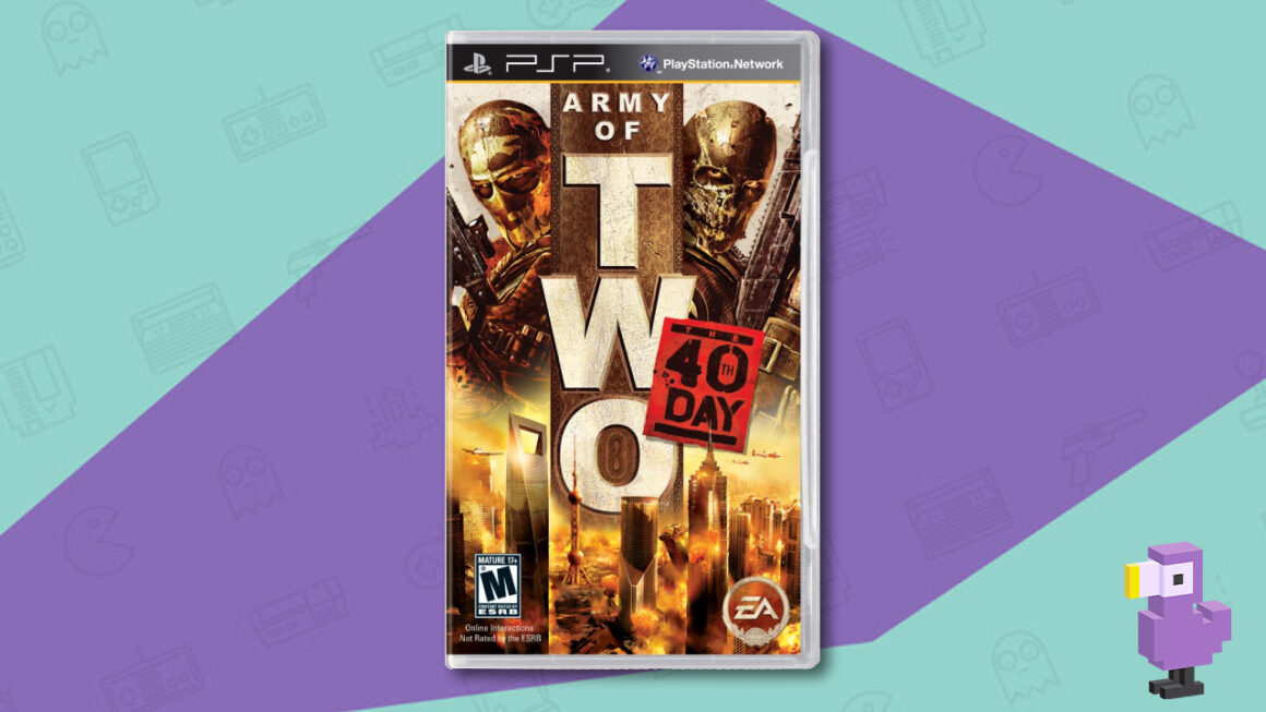 army of two PSP game case