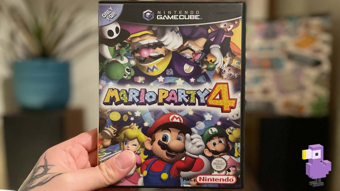 Mario Party 4 game case