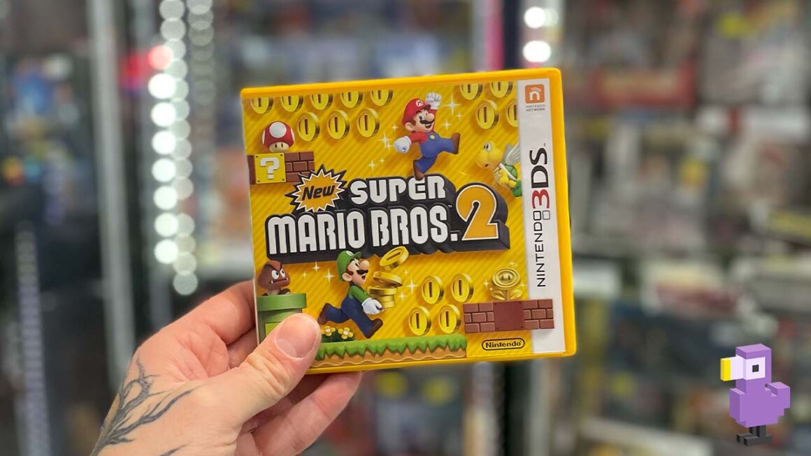 New Super Mario Bros 2 Game Case Cover Art Best Selling 3DS Games